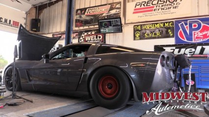 Big Chief Dyno Tunes 1000 HP Corvette at Midwest Streetcars!