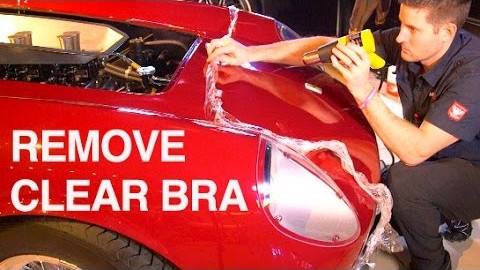 How to Remove Clear Bra From A 12 Million Dollar Ferrari
