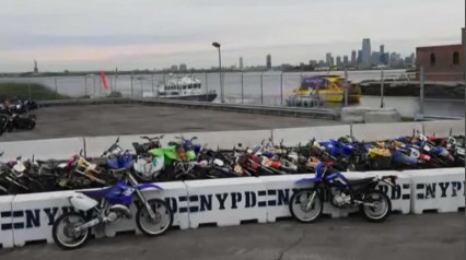 NYPD Crushes Hundreds Of Illegal ATV’s and Dirt Bikes! Why???