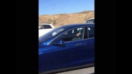Tesla Model S Driver Caught Sleeping at the Wheel While on Autopilot