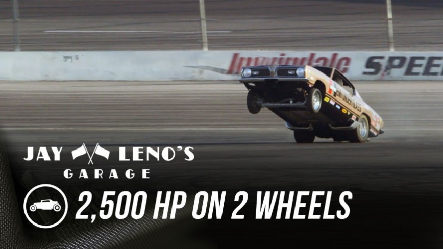 80 Year Old CRASHES With Jay Leno In The Car - 2,500 HP on 2 Wheels