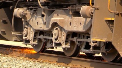 CSX Locomotive Burnout – Train Hoonage!?