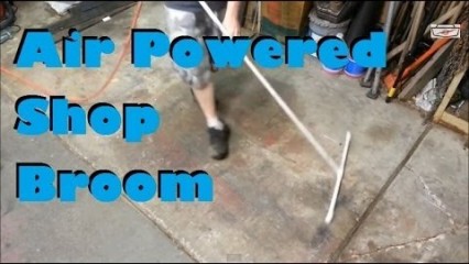 DIY – How To Make an Air Powered Shop Broom