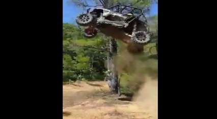 How NOT to Jump an RZR – Knocked Out the Driver!