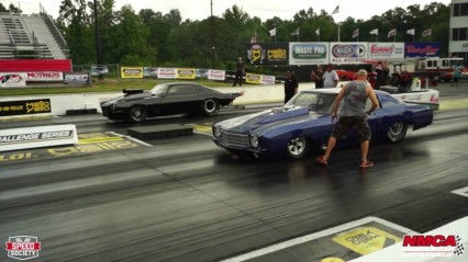 Street Beast Doc vs Sinister Split Bumper Monza – DRAG RACE!