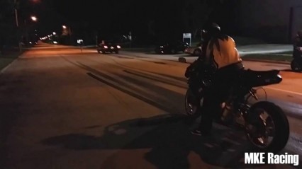 The Weirdest Street Race Stipulation We Have Ever Seen – Bike vs Car