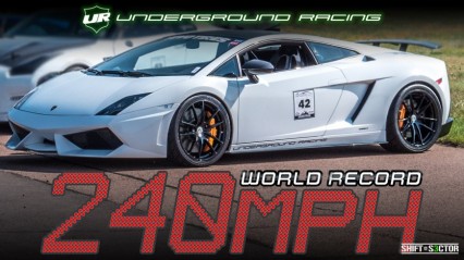 Underground Racing 240 MPH Standing Half Mile World Record