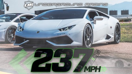 Underground Racing X Version Huracan goes 237 mph at Shift Sector