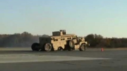 Army Truck Brake Test – Epic Fail
