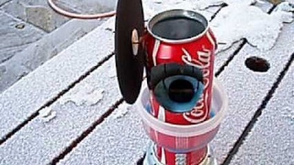 Coca Cola Can Engine!