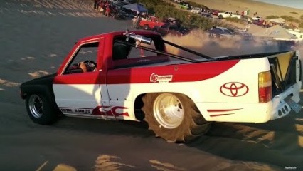 One Badass Truck – 3RZ Turbo Truck Sand Hillclimb