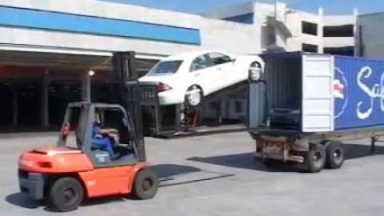 This is How to Load Cars Into Containers!