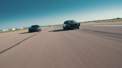 Twin Turbo 1450hp 1969 Camaro at Pikes Peak Airstrip Attack