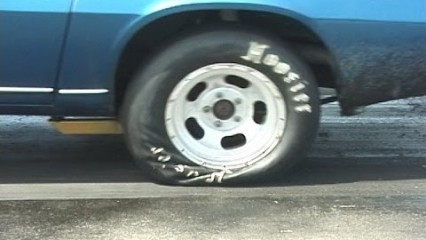 Vintage DOT Drag Tire Test Video