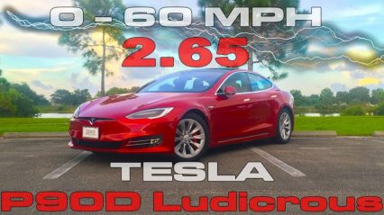 0-60 MPH in 2.6 Seconds in the Tesla Model S P90D Ludicrous Refresh