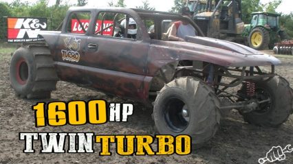 1600 HP TWIN TURBO MUD TRUCK