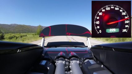 230mph in the Bugatti Veyron Vitesse “Hellbug” – In Car Footage