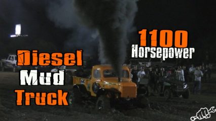 COAL TRAIN the 1100HP DIESEL POWER WAGON MUD TRUCK