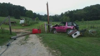 Couple Gets Wasted And Crash Into Wasp’s Nest