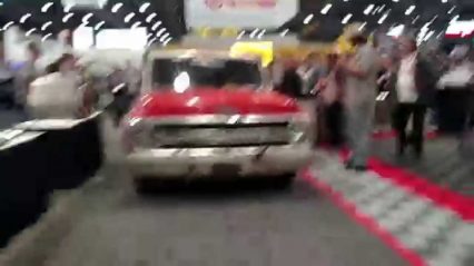 THE ONE AND ONLY FARMTRUCK LEAVING THE SEMA SHOW!