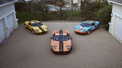 This Guy Owns Three Ford GTs – Has the Best Garage to Keep Them In