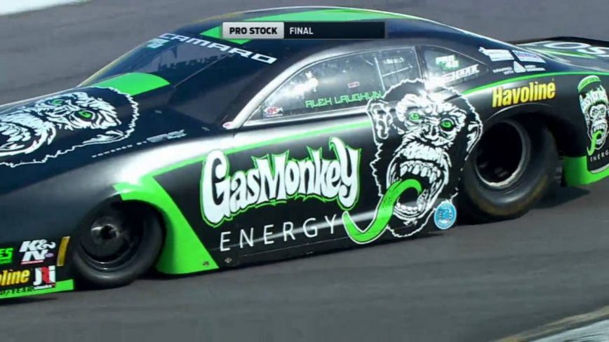 Alex Laughlin and Gas Monkey Garage get their very first NHRA Wally at St. Louis