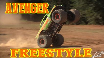 Avenger monster truck freestyle