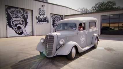Gas Monkey Garage reveals finished 1942 Harley Davidson and 1937 Panel Van