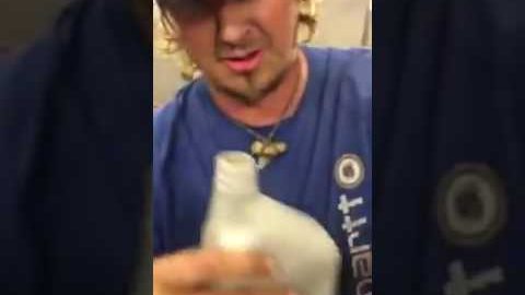 Is this real? Man drinks a quart of 5W-30 to prove that you can drink oil...