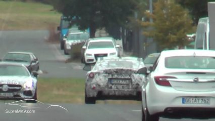 Is this the new Toyota Supra? Spotted testing at BMW M Test Center Nurburgring