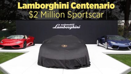 Lamborghini unveils Its $2 Million Centenario