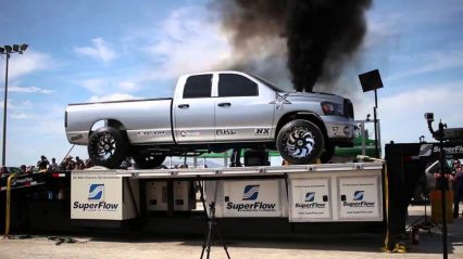 Nasty Dodge Cummins puts down 2474 horsepower and 3240 ft lbs of torque