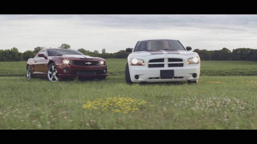 The Duramax Camaro and Cummins Charger take to the streets