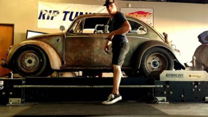 AZN’s VW Dung Beetle hit’s the dyno and makes 438hp