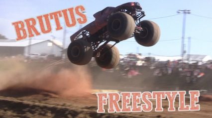 Brutus monster truck freestyle