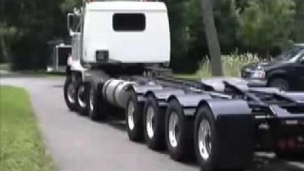 How much weight do you think this 7 axle semi truck can pull?
