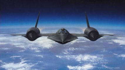 Rare declassified footage of the world’s fastest aircraft hitting mach 3