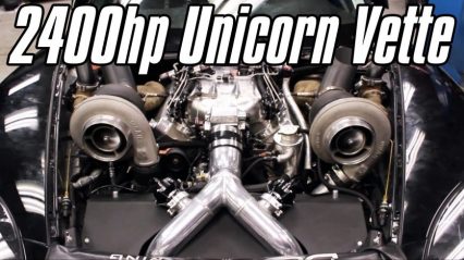 The 2400hp “Unicorn Vette” is the most obnoxious Corvette yet!