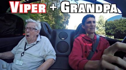 This 88 year old grandpa’s reaction to a Dodge Viper will make you smile