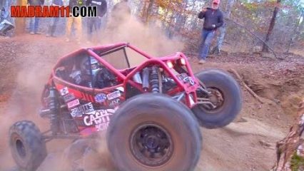 7 year old Cash LeCroy rock crawling in his turbo RZR buggy
