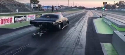 Jeff Lutz sets the world record for quickest and fastest street car! 5.87 @ 251.34