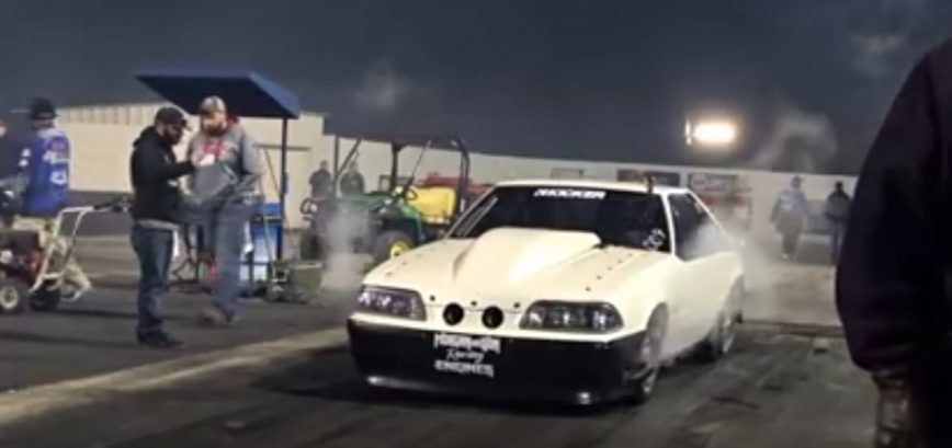 Street Outlaws Chuck in the Deathtrap Taps The Wall at Redemption 6.0