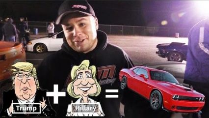 If Donald Trump and Hillary Clinton were cars, what would they be?