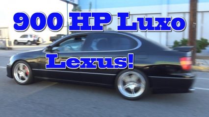 The ultimate sleeper? 900 HP Lexus Turbo V8 GS Street Test