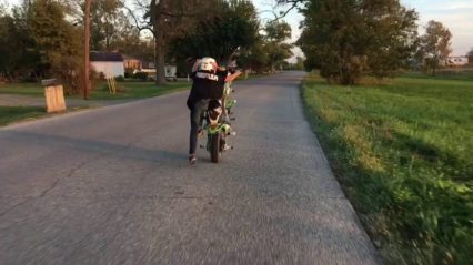 This 12 year old kid is a pro when it comes to stunting