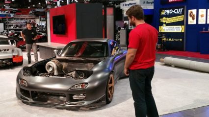 Unveiling the World’s First AWD 4 Rotor RX-7 at SEMA 2016