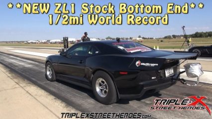 1000HP ZL1 Camaro Sets New Stock Bottom End World Record