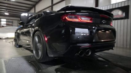 2017 ZL1 Camaro 567 Rear Wheel HP Dyno Test