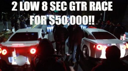 $50,000 8-Second GT-R Street Race Goes Wrong