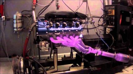 Dinan V10 Track Engine Glows Purple on the Dyno